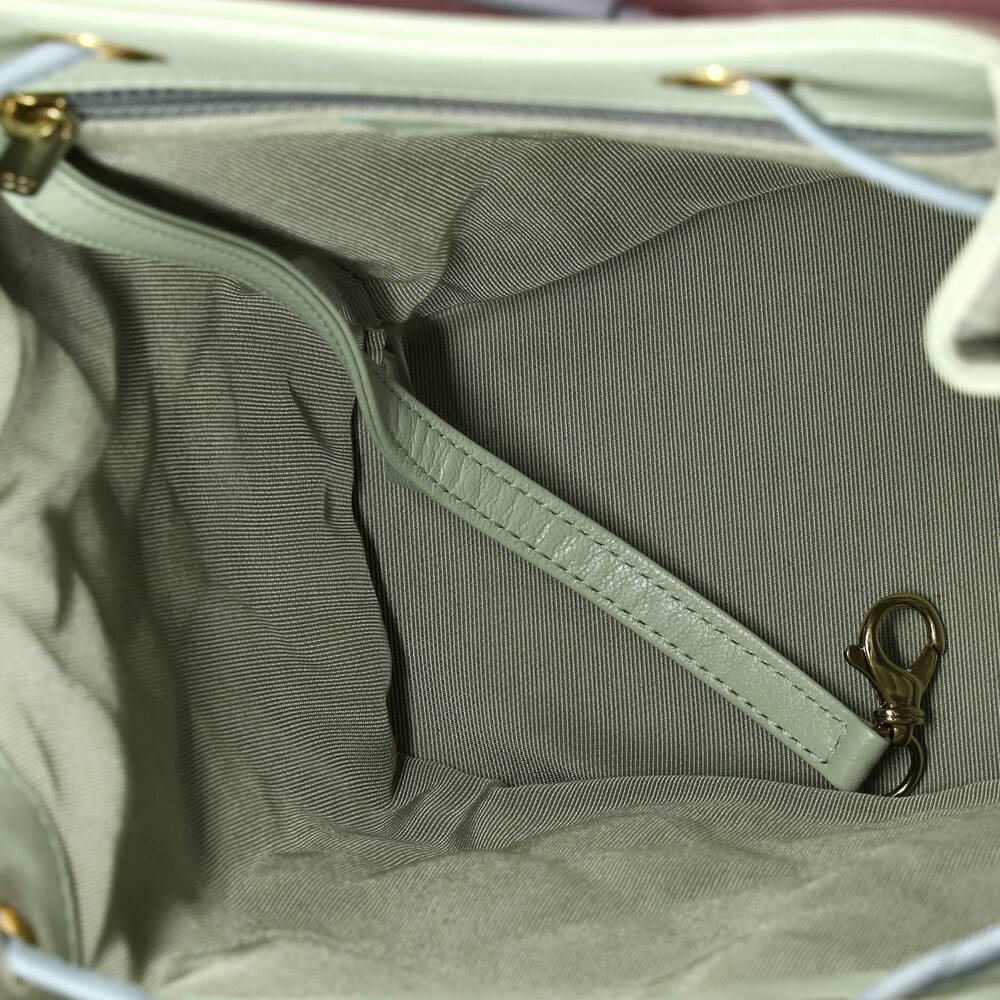 Chanel Large Duma Drawstring Backpack Quilted Goa… - image 5